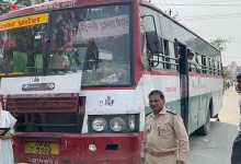Photo of रोडवेज बस के रंग में रंगी दो बसों को पकड़ा, लगा रहीं थीं विभाग और यात्रियों को चूना